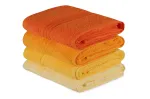Vannir&auml;tikute komplekt Foutastic Rainbow 317HBY1258, kollane v., 90 cm x 50 cm, 4 tk
