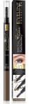 Kulmupliiats Eveline Brow Multifunction Styler, pruun v. 01 medium brown