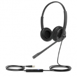 Juhtmega k&otilde;rvaklapid Yealink UH34 Dual UC 1308044, must v.