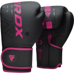 Poksikindad RDX F6 Matte BGR-F6MP-6OZ, must v./roosa v., 6 oz