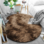 Vaip Strado Shaggy Ombre, pruun v., 140 cm x 140 cm