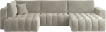 Nurgadiivan Bonito Sola 18, hele pruun v., parem, 170 x 340 cm x 92 cm