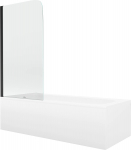 Vann seinaga, teisaldatav Mexen Vega, 70 cm x 170 cm x 38 cm, ristk&uuml;lik, valge