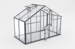 Kasvuhoone Gampre Sanus Glass XL-4, karastatud klaas, 1.50 x 2.90 m