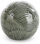 Dekoratiivne pall Dara 403075, roheline, 10 cm x 10 cm x 9 cm