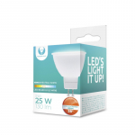 Lambipirn Forever Light LED, MR16, 4500 &deg;K, GU5.3, 25 W, 130 lm