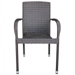 Aiatool, must v., 64 cm x 55 cm x 94 cm