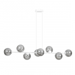 Valgusti rippuv Emibig Rossi 8, E14, 8 x 10 W, valge v.