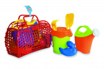 Liivakasti m&auml;nguasjade komplekt Adriatic Shopping Cart, mitmev&auml;rviline, 6 tk