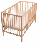Beebivoodi BabyTrold Raw 16-16N, puidu v., 60 x 120 cm, ilma voodipesukastita, ilma madratsita