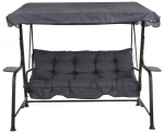 Aiakiik Patio Hawaii Black Edition, must v./hall v., 176 cm x 113 cm x 155 cm
