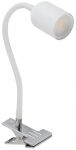 Klambriga laualamp TK Lighting Top 4559, GU10, 5W, valge v.