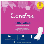 Pesukaitsmed Carefree Light Scent, Plus Large, 64 tk