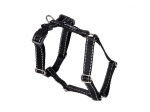 Koerte traksid Amiplay Guard Reflective, must, 650 - 950 mm x 25 mm, XL