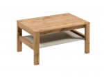 Kohvilaud Gala Meble Indygo, tamm/beež, 90 cm x 54 cm x 45 cm
