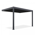 Aiatelk Pergola Elegance Wall Automatic, 400 x 256 cm, antratsiit v.