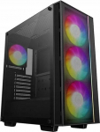 Arvuti korpus Deepcool MATREXX 55 MESH V4 C, must v.