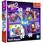 Pusle Trefl Disney Inside Out 2, 20.5 cm x 28.5 cm, 207 tk, mitmev&auml;rviline