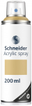 Aerosoolv&auml;rv Schneider Paint-It 030, dekoratiivne, kuldne, 0.2 l