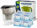 Veefiltrid, kassettidega Aquaphor Jasper, 2.8 l, l&auml;bipaistev v./must v.