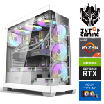 Statsionaarne arvuti Intop Ryzen 7 8700F, 3 TB, DDR5 64 GB, SSD+HDD 1 TB 2 TB, Nvidia GeForce RTX 5070 12 GB GDDR7