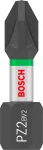 Kruvikeeraja otsikute komplekt Bosch Pro Impact, PZ2, 25 mm, 1/4"