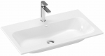 Vannitoa kraanikauss Ravak Slim, keraamiline, 80.5 cm x 49 cm x 17.1 cm, valge v.