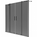 Vannisein Mexen Velar Duo, 140 cm x 150 cm, brushed gun gray v./toonitud