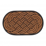 Uksematt 4IQ L, pruun v./must v., 75 cm x 45.2 cm x 2.3 cm
