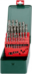 Metallist puurikomplekt Metabo 627154000, graniit/teras/roostevaba teras, hss-g, silindriline, 1-13 mm x 15.1 cm