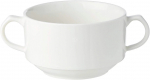 S&uuml;gav taldrik supi Wilmax Stella, &Oslash; 10.5 cm, valge v.