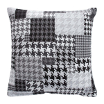Dekoratiivne padi Home4you Holly, valge v./must v., 45 cm x 45 cm