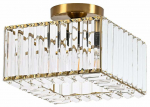 Kristall-l&uuml;hter lagi Light Prestige Vetro, E27, 1 x 15 W, l&auml;bipaistev v./kuldne v.