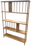 Raamaturiiul Kalune Design Peka145 276TDB1140, sapphire oak v., 137 cm x 90 cm x 20 cm