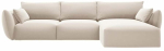 Nurgadiivan Cosmopolitan Design Matera Velvet Salvador 1, beige melange v., parem, 171 x 280 cm x 85 cm