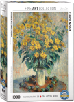 Pusle Eurographics Fine Art Claude Monet Jerusalem Artichoke Flowers, 67.56 cm x 48.89 cm, 1000 tk, mitmev&auml;rviline