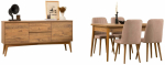 S&ouml;&ouml;gitoa komplekt Kalune Design Vina 01 0900, atlantic pine v./pruunikas v.