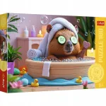 Pusle Trefl Capybara In Spa 15433, 27.5 cm x 41 cm, 160 tk, mitmev&auml;rviline