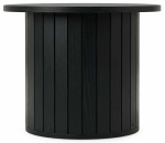 Kohvilaud Akord Furniture Factory Nubo, must v., 48 cm x 48 cm x 42 cm