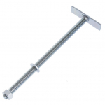 Varras Haushalt DIN 975, 300 mm x 16 mm tsingitud