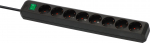 Pikendusjuhe Brennenstuhl ECO-LINE, 3 x 1,5 mm&sup2;, 3 m, 8 pesa