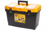 T&ouml;&ouml;riistakast Forte Tools JMT-19, 48.6 cm x 26.7 cm x 32 cm, must v./kollane v.