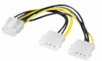 Adapter OEM 8 pin, Molex male x 2