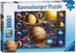 Pusle Ravensburger The Planets 108534, 49 cm x 36 cm, 100 tk, mitmev&auml;rviline
