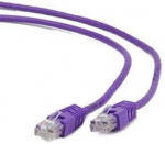 Juhe Gembird RJ45 - RJ45 RJ-45 8P8C, RJ-45 8P8C, 0.5 m, violetne v.