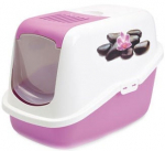 Suletud kassitualett Savic Nestor Impression Assorted, (v&auml;rv/disain valitakse juhuslikult), suletud, 56 cm x 39 cm x 38.5 cm