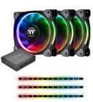 &Otilde;hkjahuti korpusele Thermaltake Riing Plus 12 RGB Radiator Fan Lumi