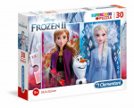 Pusle Clementoni Frozen 2 20251, 33.5 cm x 23.5 cm, 30 tk, mitmev&auml;rviline