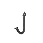 Riidekonks Okko GB-HOOK3305 x 13 cm, must v.