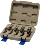 Komplekt Irimo HEX bit socket set 1/2" 4-17